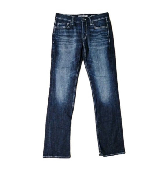 BKE Other - BKE Carter Jeans Men's Size 32L Blue Straight Leg Distress Denim Casual Everyday